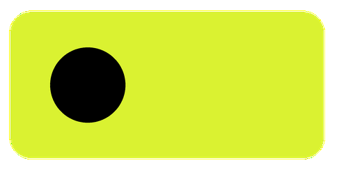 black dot left right transparent