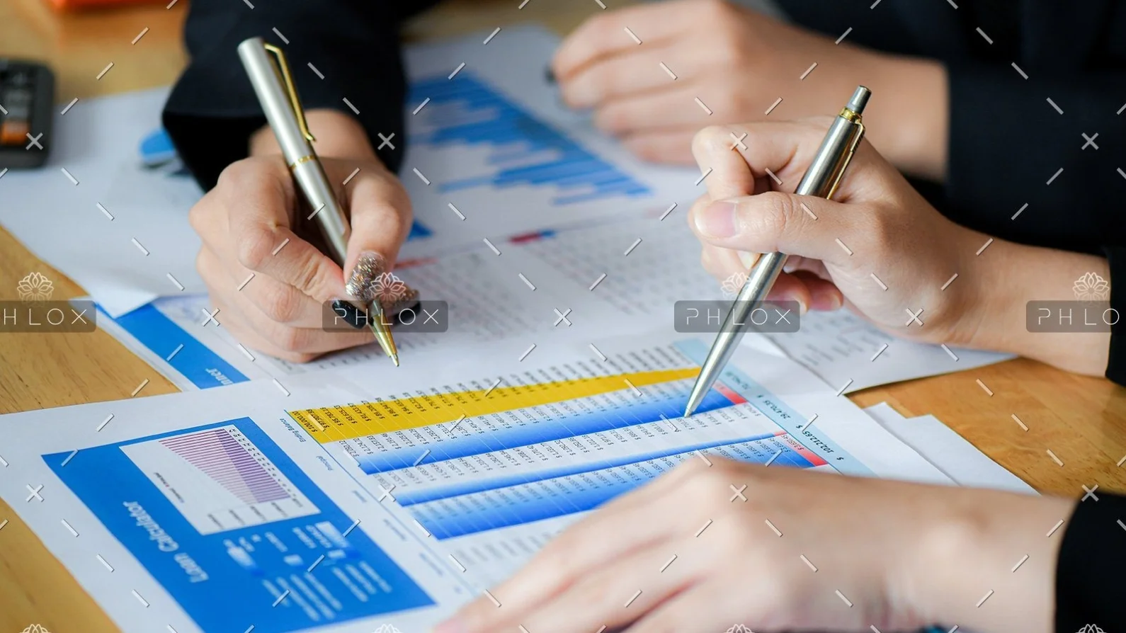 female office staff are summarizing the number in 6nxgybk 1590x894